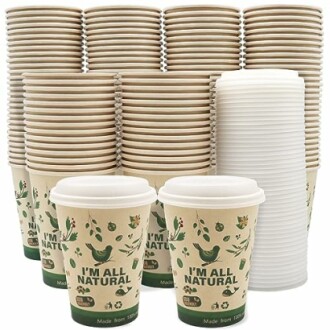 hapray Compostable Coffee Cups