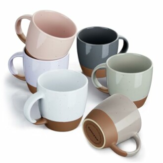 Morandi Color Ceramic Coffee Mugs Set